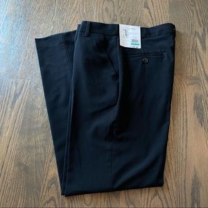 NWT Calvin Klein Boys black modern fit dress pants size 16 regular